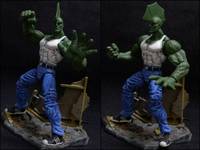 Savage Dragon (Legendary Comic Book Heroes) Custom Action Figure