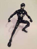 Black Costume Spiderman (Marvel Legends) Custom Action Figure