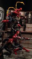 Black Costume Spiderman (Marvel Legends) Custom Action Figure