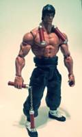 Bruce Lee ( Anime Style) (Bruce Lee Enter the Dragon) Custom Action Figure