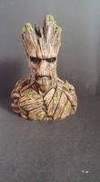 Groot (Large Bust) (Guardians of the Galaxy) Custom Statue / Bust