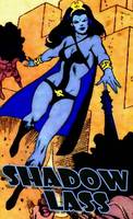 SHADOW LASS Tasmia Mallor Legion of Super Heroes (DC Universe) Custom Action Figure