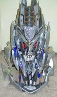 Megatron Helmet with Neck Mechanics (Transformers) Custom Other