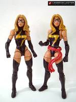 Ms.Marvel Head Repaint (Marvel Legends) Custom Action Figure