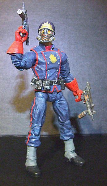 Marvel Legends Star Lord Custom Kit-Bash by Police-Box-Traveler on