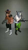 Rocksteady TMNT (Teenage Mutant Ninja Turtles) Custom Action Figure