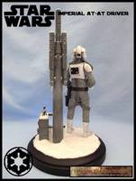 At-at Driver (Star Wars) Custom Diorama / Playset
