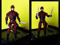 Netflix Daredevil (Red Suit) Eyes Improved (Marvel Universe) Custom Action Figure