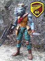 Rocksteady (Teenage Mutant Ninja Turtles) Custom Action Figure