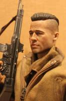 Brad Pitt from FURY (WIP) (Original) Custom Action Figure