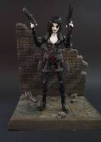 Domino V. 3 (X-Force) Custom Action Figure