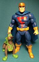 Blue Falcon and Dynomutt (Masters of the Universe) Custom Action Figure