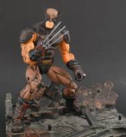 Brown Costume Wolverine (Marvel Legends) Custom Action Figure