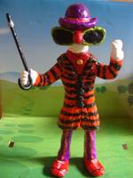 The Invisible-Clown Figurine(MC10,No.1) (Original) Custom Miniature / Figurine