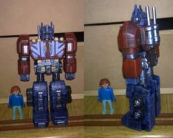 Dark Optimus Prime (Transformers) Custom Action Figure