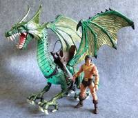 Blackstar and Warlock (Masters of the Universe) Custom Action Figure