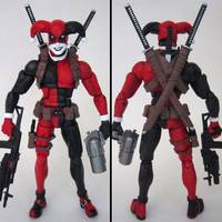 Harley-Deadpoolson (Amalgam) Custom Action Figure