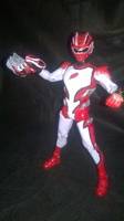 Super Geki Red (Power Rangers) Custom Action Figure