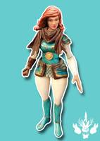 Violet of Rat Queens (Image) Custom Action Figure