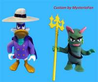 Neptunia (Darkwing Duck) Custom Action Figure