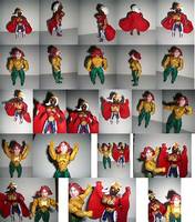 Wonder Storm and Aqua Pheonix (Amalgam) Custom Action Figure