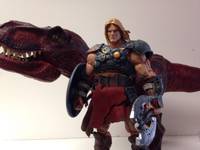 Steve Rogers & Devil Dinosaur (Marvel Legends) Custom Action Figure