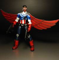 Sam Wilson-Capt. America Falcon (Marvel Universe) Custom Action Figure