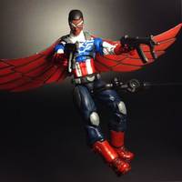 Sam Wilson-Capt. America Falcon (Marvel Universe) Custom Action Figure