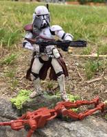 Battle Damaged Commander Bacara (Star Wars) Custom Action Figure