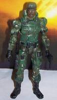 Sgt. Johnson (Halo) Custom Action Figure