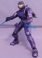 Spartan (Purple) (Halo) Custom Action Figure