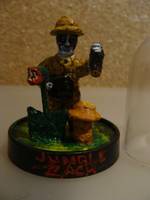 Jungle Zach Miniature (My Heroes) Custom Miniature / Figurine