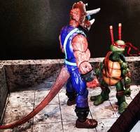 Mirage Influenced Triceraton (Teenage Mutant Ninja Turtles) Custom Action Figure
