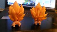 Goku and Vegeta Custom Ssj2 Hair V0.1 (Dragonball Z) Custom Action Figure