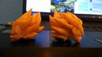 Goku and Vegeta Custom Ssj2 Hair V0.1 (Dragonball Z) Custom Action Figure