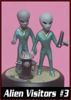 Alien Visitors #3 (Self Customs) Custom Miniature / Figurine