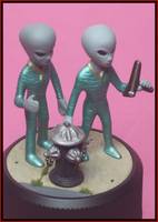 Alien Visitors #3 (Self Customs) Custom Miniature / Figurine
