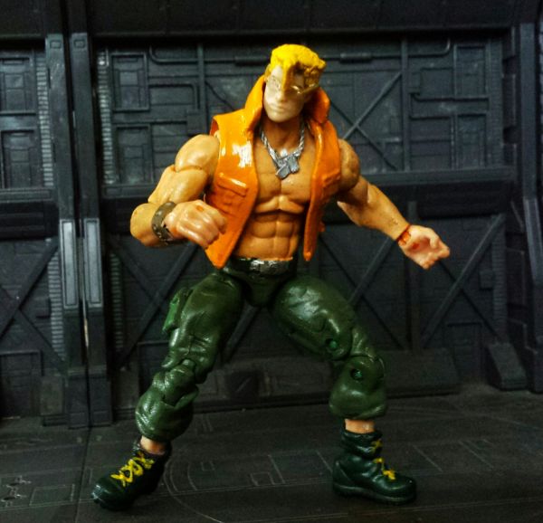 Awesome Guile Vs. Nash Street Fighter Diorama On The Way From  Kinnetiquettes - Game Informer