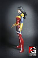 DCC Wonder Woman God of War Costume (David Finch Design) (DC Direct) Custom Action Figure