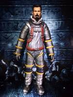 J. Wallace (Prometheus) (Aliens) Custom Action Figure