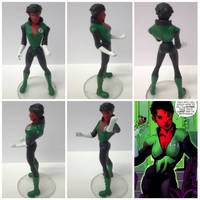Green Lantern Soranik Natu (Version 2) (Super Powers) Custom Action Figure