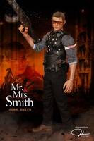 John Smith (Mr. and Mrs. Smith) (Movie Maniacs) Custom Action Figure