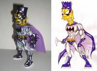 Bartman (Simpsons) Custom Action Figure