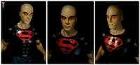 Superboy Conner Kent, "Luthorboy" 3 in 1 (DC Universe) Custom Action Figure