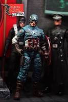 Golden Age Captain America Repaint (Marvel Select) Custom Action Figure