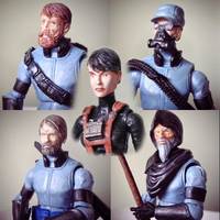 Conlonist Survivors (5 Pcs Team) 1:18 Scale (G.I. Joe) Custom Action Figure