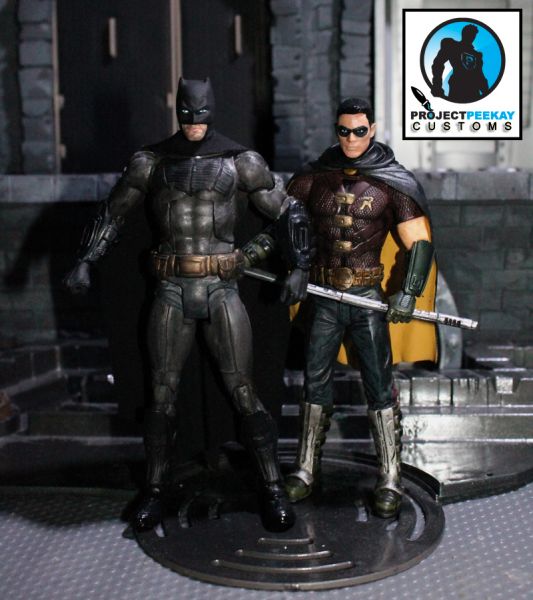 Batman & Robin (Batman V. Superman: Dawn of Justice) (Movie Masters) Custom  Action Figure