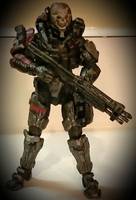 EMILE (Spartan 4 Armor) (Halo) Custom Action Figure