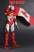 Iron Canuck (Iron Man) Custom Action Figure