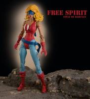 Free Spirit (Marvel Legends) Custom Action Figure